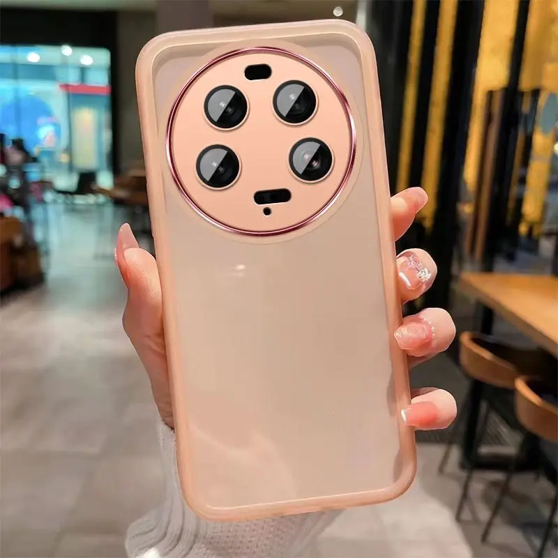 Original Clear Silicone Soft TPU Case For Xiaomi 13 14T 17 15 15T Pro 14 Ultra Transparent Shell Bumper Cover For poco f7 x7 pro