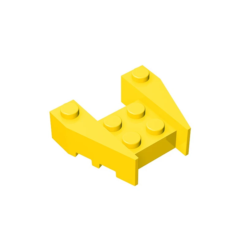 Gobricks 10PCS Brick Wedge 3x4 com Stud Notches Compatível Com 50373 Brinquedos Montam Blocos de Construção Técnico 2022