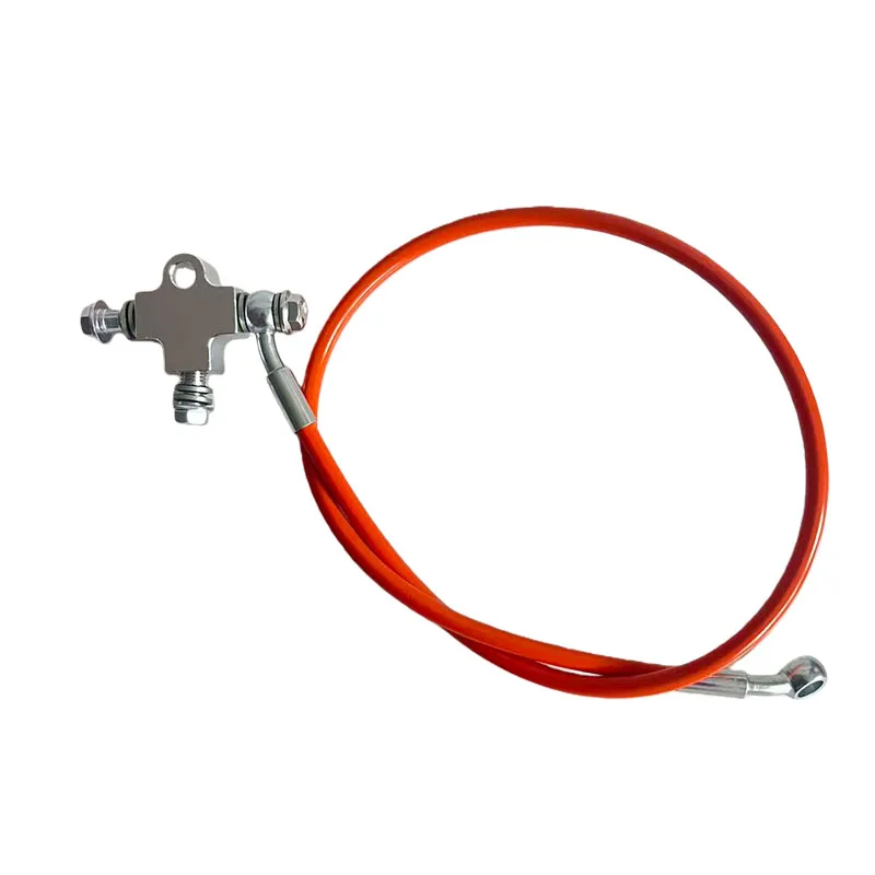

Connection Motorcycle Brake Hose Tee Coupling Fitting Connector 3way Adapter Screw M10X1.25 Racing Clutch Hydraulic Oil pipe1/8