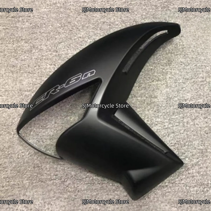 ماتي الأسود دراجة نارية هدية اليسار اليمين لوحة غطاء الكسوة القلنسة الإطار حماة صالح لكاواساكي ER-6N ER6N ER 6N 2009-2011 #3