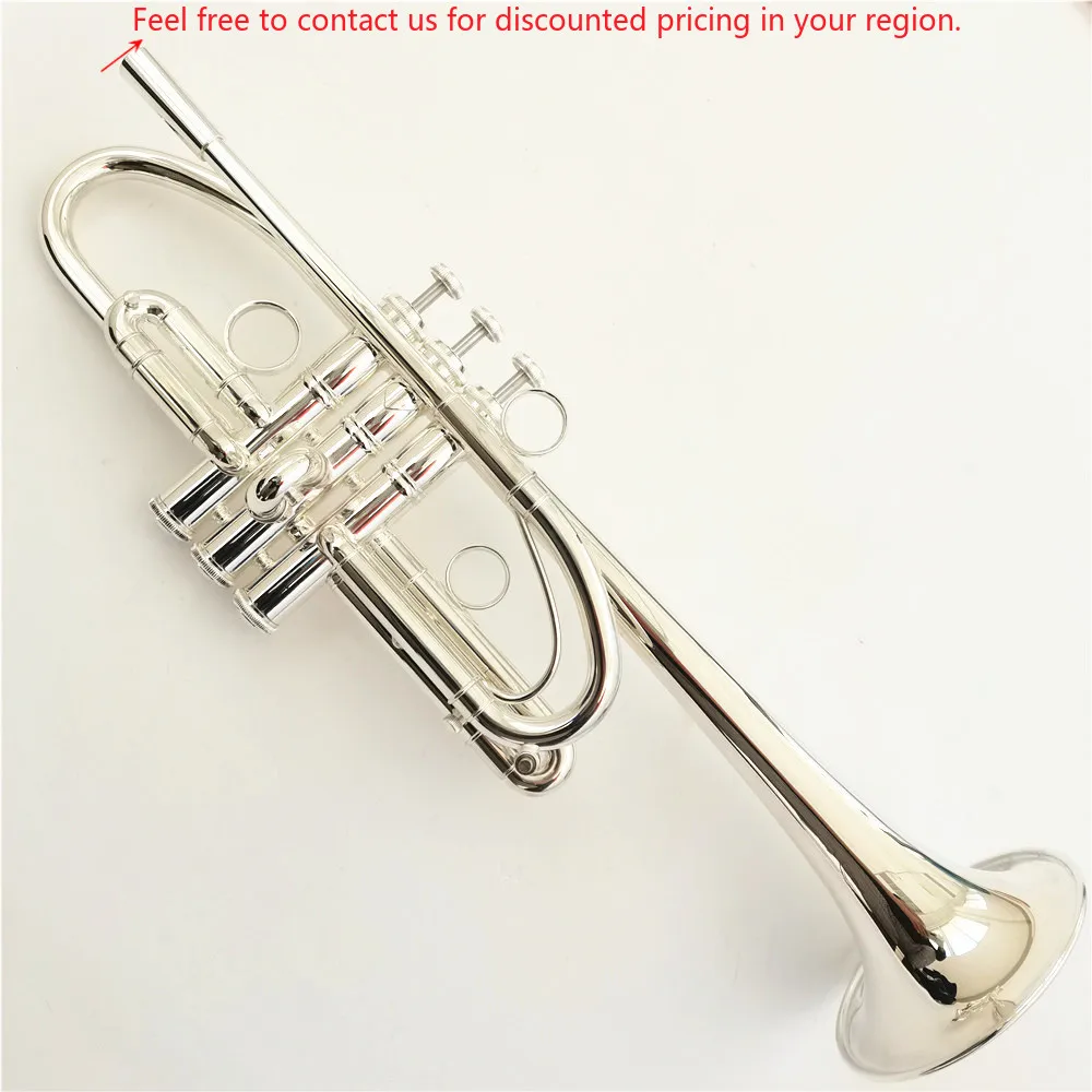 

C Key Trumpet Streamline Body Trompeta Professional