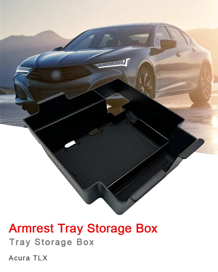 

For Acura TLX armrest box tray storage box TLX central control storage box storage box interior Car storage