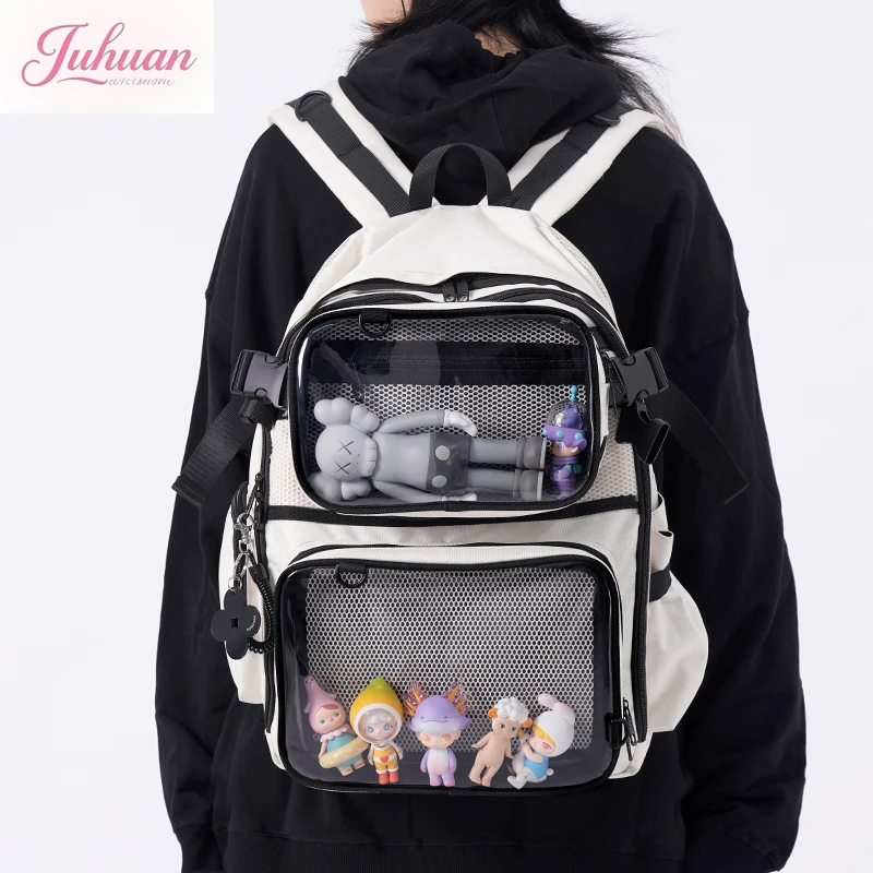 Japan Daily Detachable Dual-purpose Ltabag Small Food Intake Student Large Capacity Two-dimensional Backpack College Schoolbag