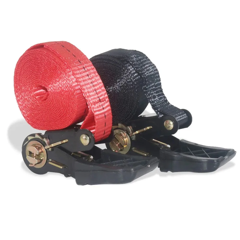 5 m langer Spanngurt mit Ratschenverschluss für den Gütertransport, Spannseil für den Transport von Gepäck und Waren, Outdoor-Camping – Detail 23