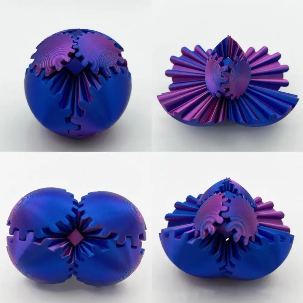 Palla per attrezzi creativi Palla rotante colorata rilassante o cubo Palla rotante leggera e accattivante per bambini Adulti