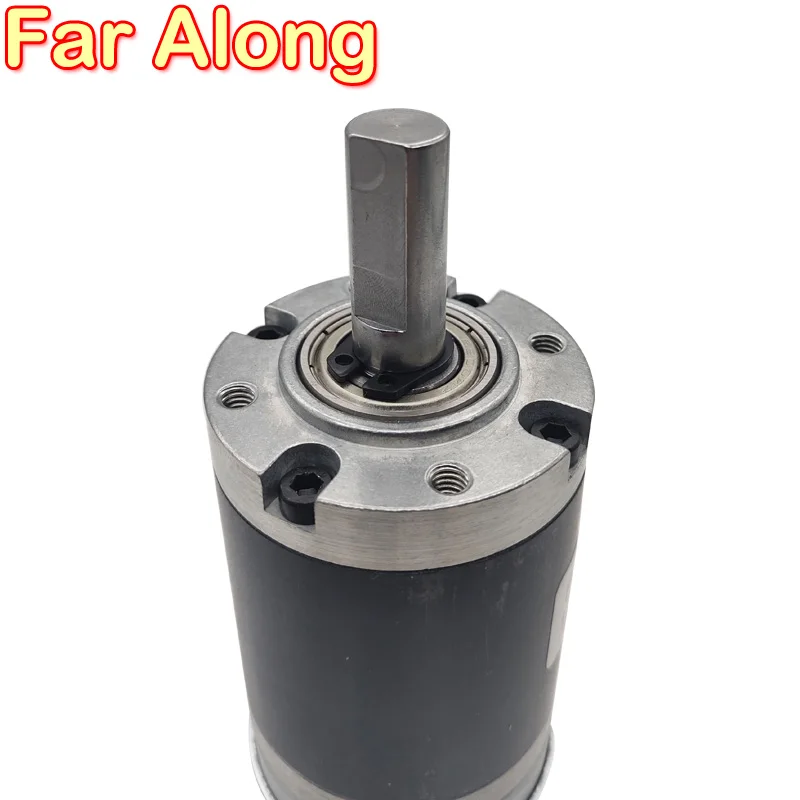 High Torque DC Planetary Gear Motor 12V 24V Low Speed Adjustable Speed Reversible Long Life DC Metal Motor Shaft Diameter 10MM