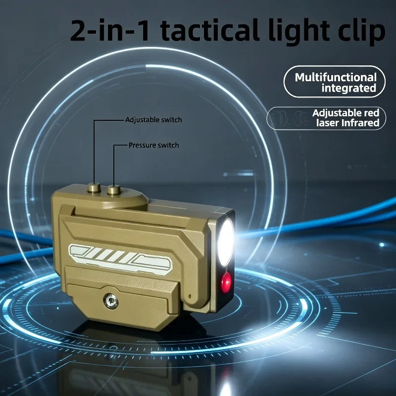 Universal 20mm Rail Multi‑use Toy Accessories, Under‑mount Transmitter & Under‑mount Flashlight Decor Spare Parts