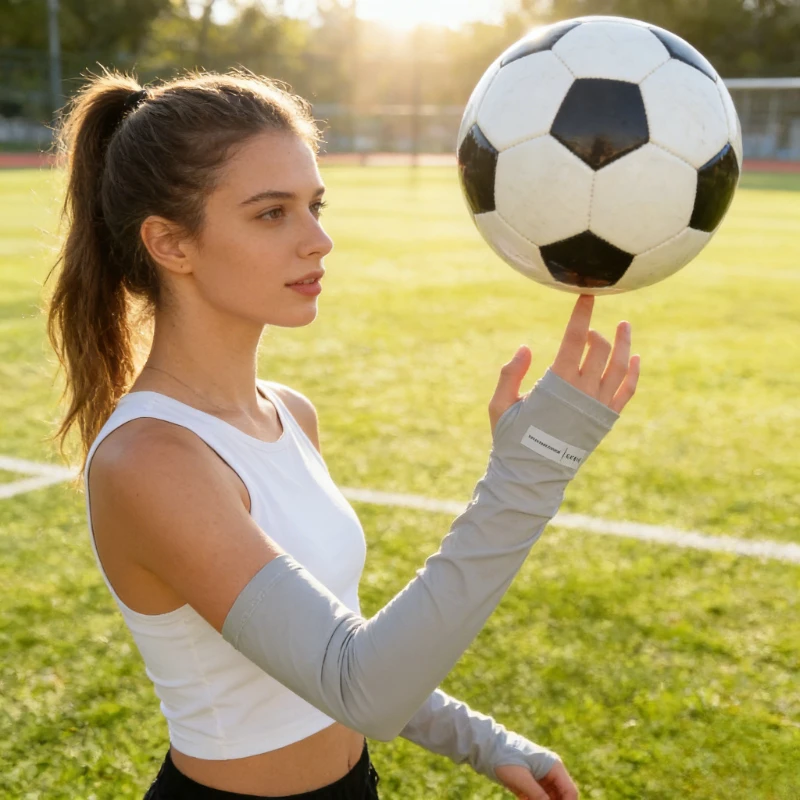 

Reflective Label Ice Sleeves for Women, Summer Cycling and Driving, UV Resistant Face Mask, Arm Protection Sleeves for Men