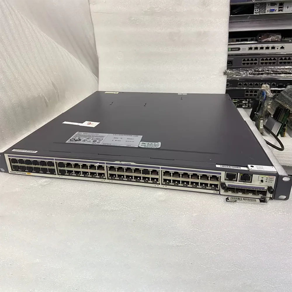 For HUAWEI S5700-52C-PWR-EI 48 port Gigabit POE Power Supply Layer 3 Network Switch