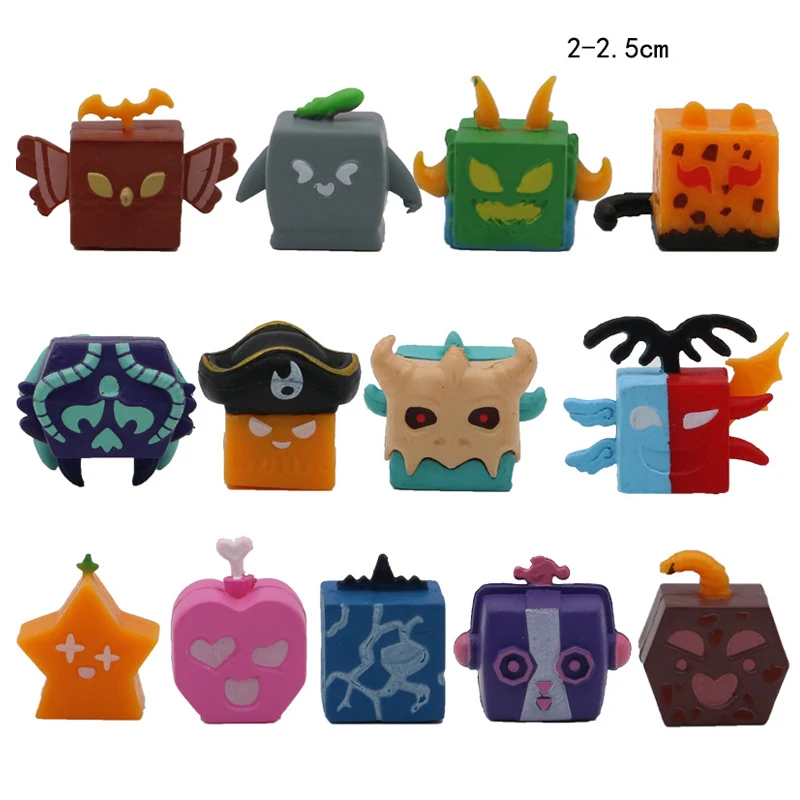

12pcs Blox Fruits Figures Set Pvc Model Children's Colleation Toy Blox Fruits Box Figure Adventure Game Action Figurines Toys