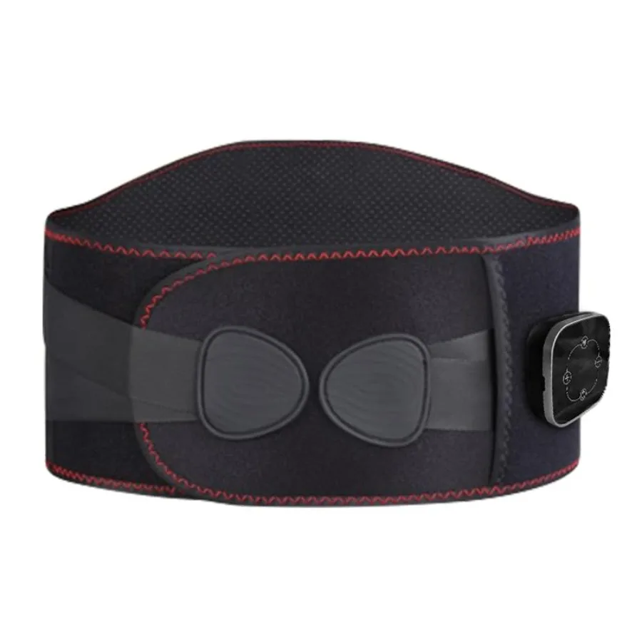 حزام التدليك الساخن اللاسلكي XL لتخفيف آلام الظهر: يدفئة الخصر بالكامل بتقنية الحرارة السريعة، تصميم محمول مثالي f