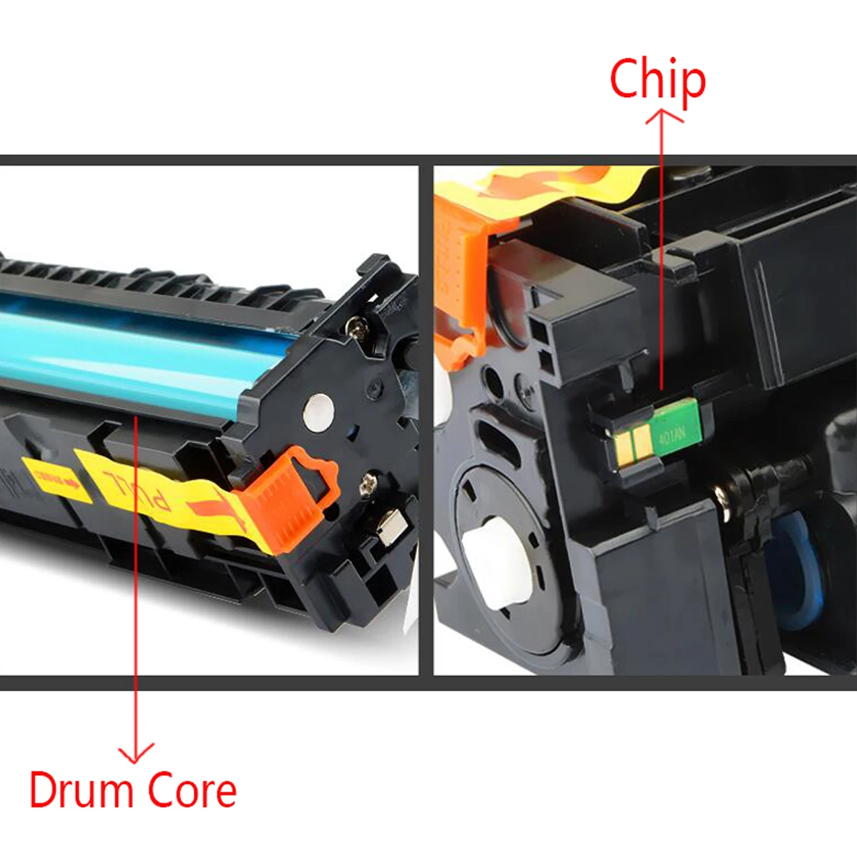 Compatible 202a CF500A Color Toner Cartridge For HP Color LaserJet Pro M254 M254dw 254nw MFP M281cdw 281fdn 280 280nw