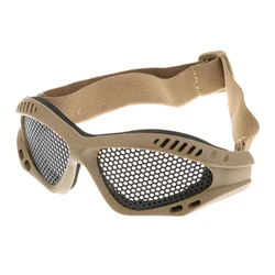 Goggles Eyewear Metal Mesh 0-type Anti-shock Protective Glasses  Fan Equipment For Outdoor Cs Game