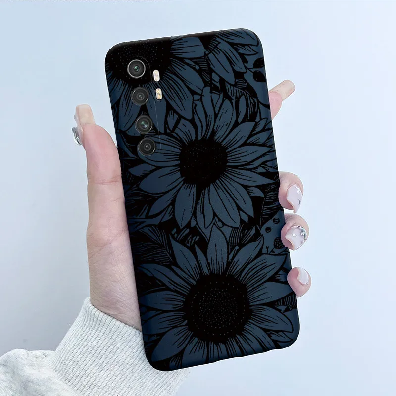 Colorful Flower Case for Xiaomi Mi Note 10 Lite Note10 Pro Note10Lite Note10Pro 10Lite Silicone Soft Slim Protective Case Cover