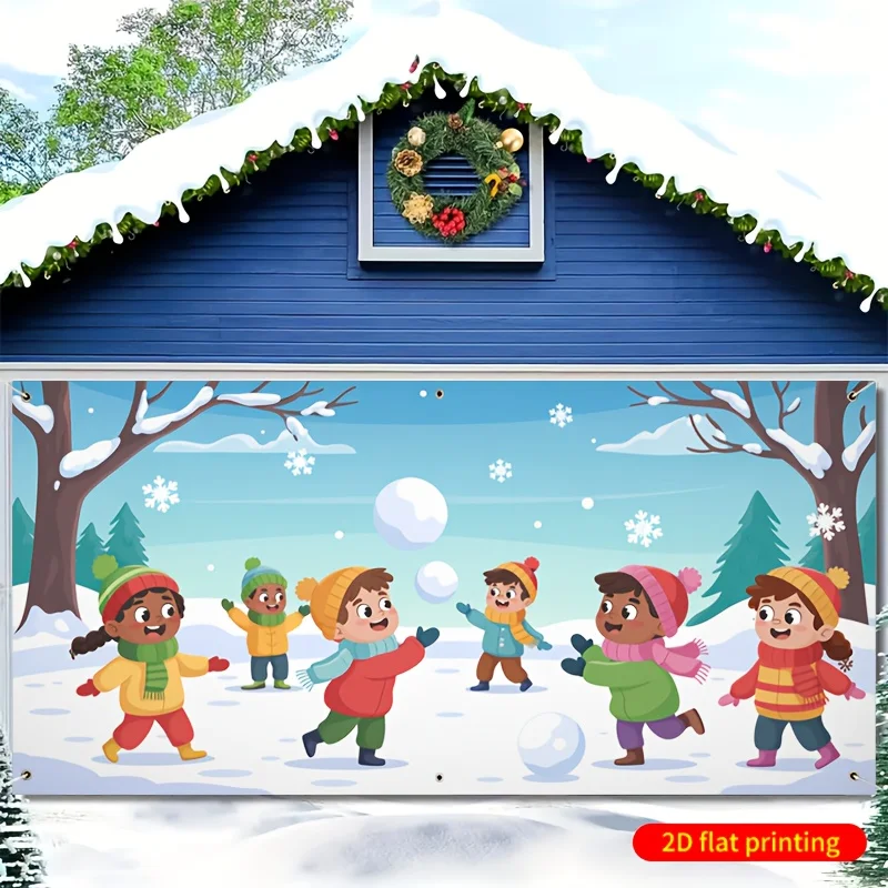 1Pcs Winter Snowbal… - image