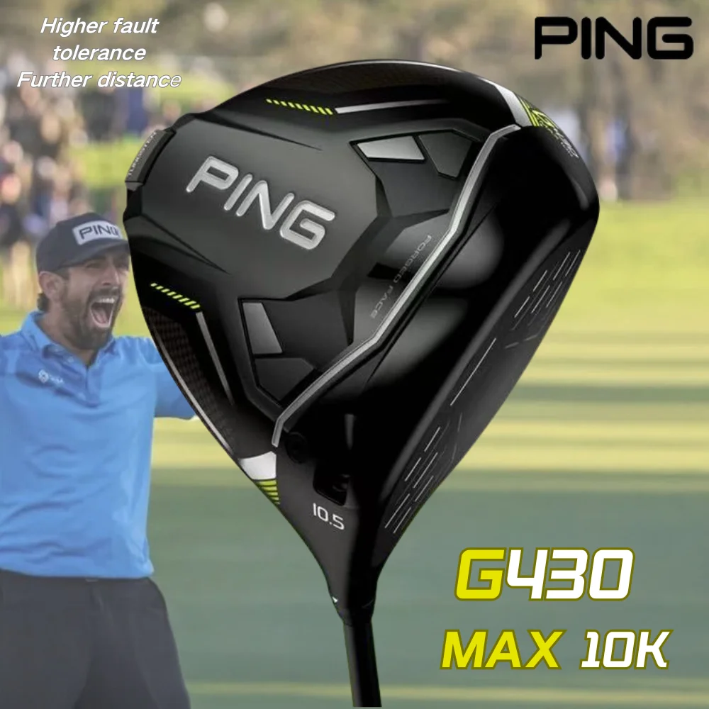

PING G430 MAX 10K Golf Club No.1 Wood Driver High Fault Tolerance Long Distance Multifunctional 9/10.5 Degree Stable Club Putter