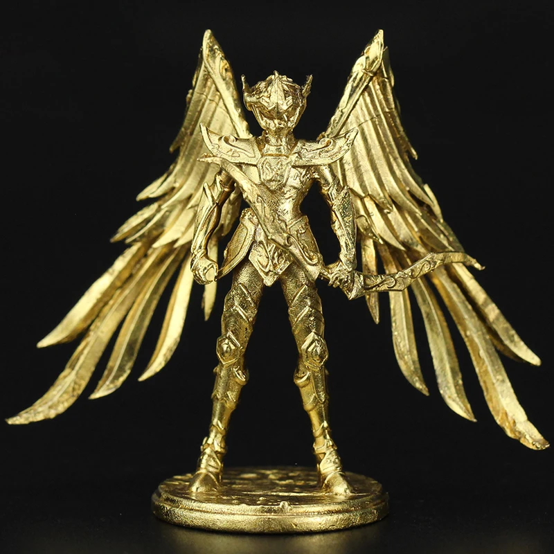 Metalowe zabawki modele Ozdoby Akcesoria Figurki akcji Mosiądz Saint Seiya Żołnierz Podstawowe kolorowe elementy gier planszowych Miniaturowe prezenty