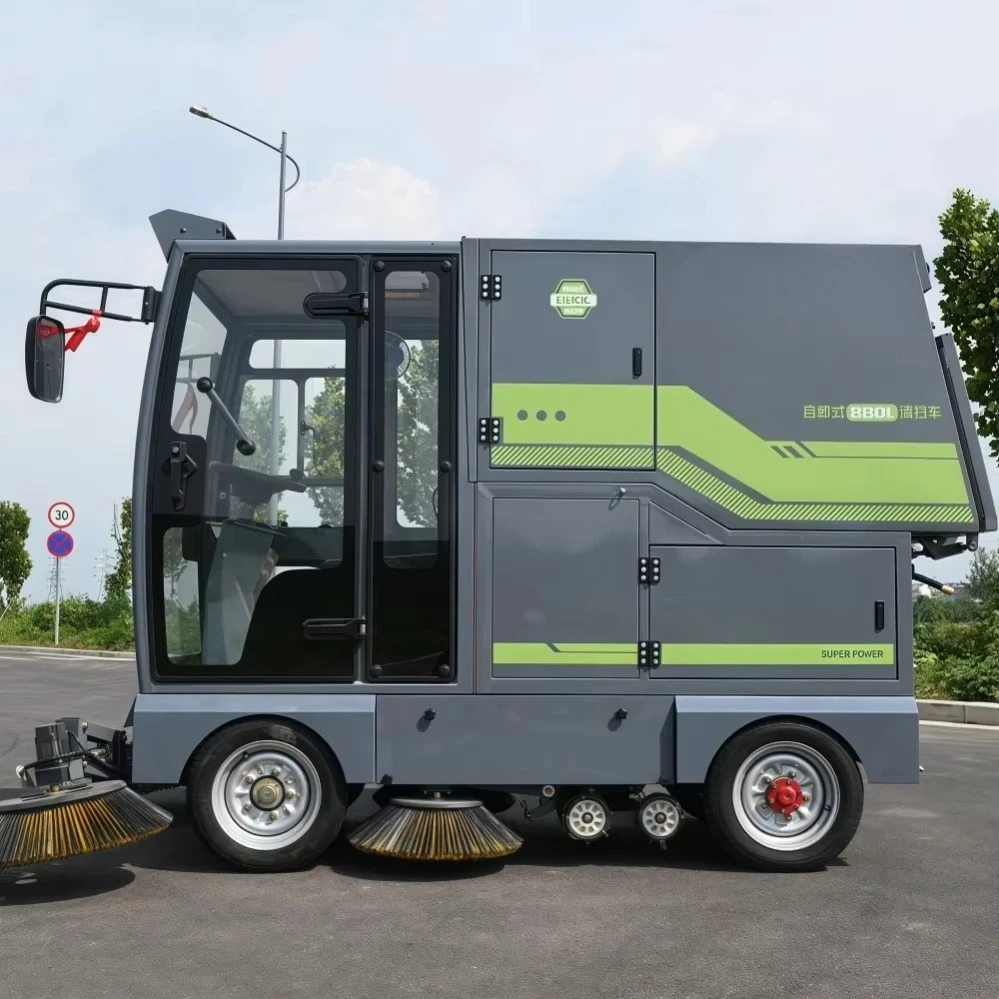 Machine de nettoyage industrielle balayeuse électrique machine de nettoyage commerciale machine de nettoyage alimentée par batterie