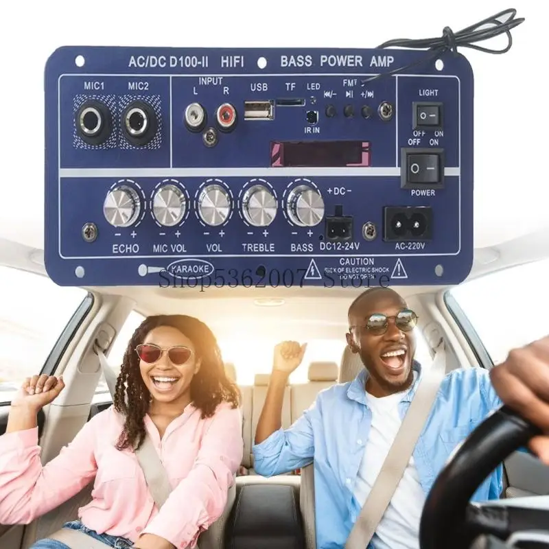 Профессиональный 12V-24V-совместимый с усилительными досками Домашний автомобиль сабвуфер 40JB