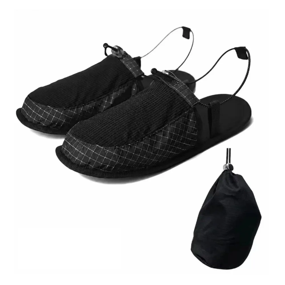 Unisex Foldable Water Slippers Non Slip Quick Dry Travel Camp Slippers Ultra Light Portable River-tracing Wading Shoes Beach