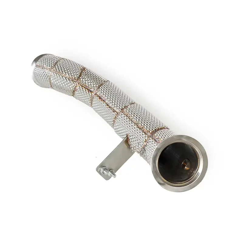 

Stainless Steel High-flow Insulated Racing Performance Power Upgrade Downpipe Exhaust E300 2.0T W213 2014-2018