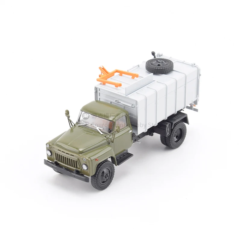 Household And Food waste Collection Truck KO 413 Die Cast Model 1/43 Russian Gaz 53 Model Car 103429