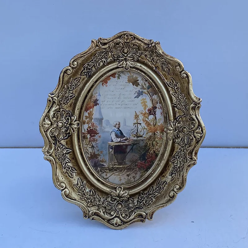 

Mutihome Room Decoration Resin Photo Frame American European Picture Frames Creative Wedding Photo Resin Photo Frame Living Room