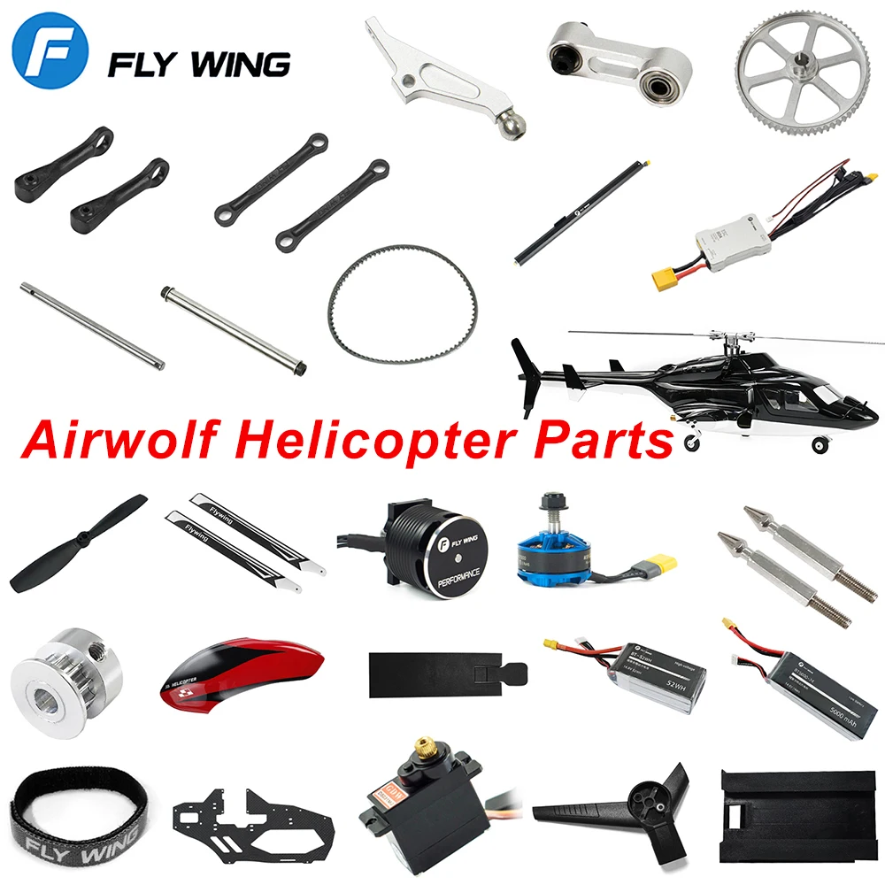 Fly Wing Airwolf RC Helicopter Parts Drone Accessories Original Factory
