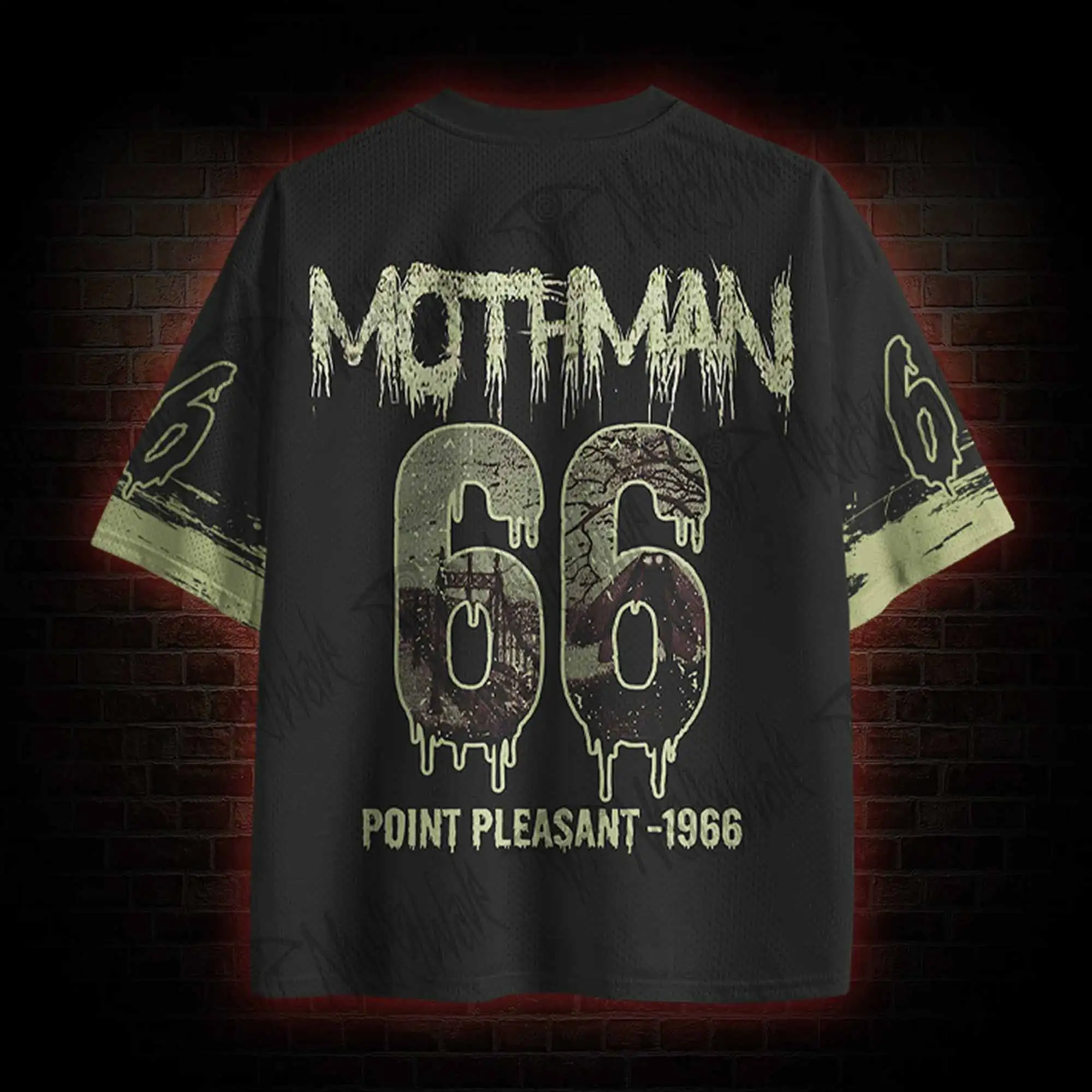 Hot Selling Products, Terrifying Dark Series Clothing, Trendy Men's Short Sleeves Suitable for Sports and Fitness, Bicycles