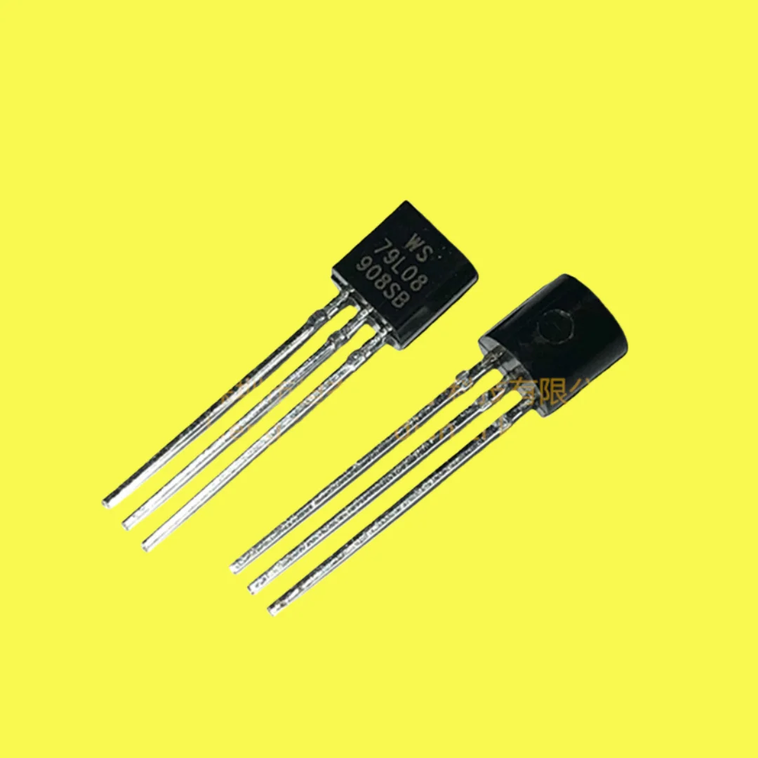 20PCS/new triode 79L08 TO92 8V three-terminal integrated regulator spot