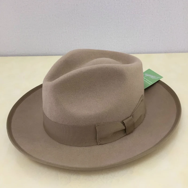 LIHUA marka Fedora czapki dla mężczyzn kobiety 100% włóczka australijska czuł szeroki kapelusz Party Fashion Classic Floppy Panama Hat