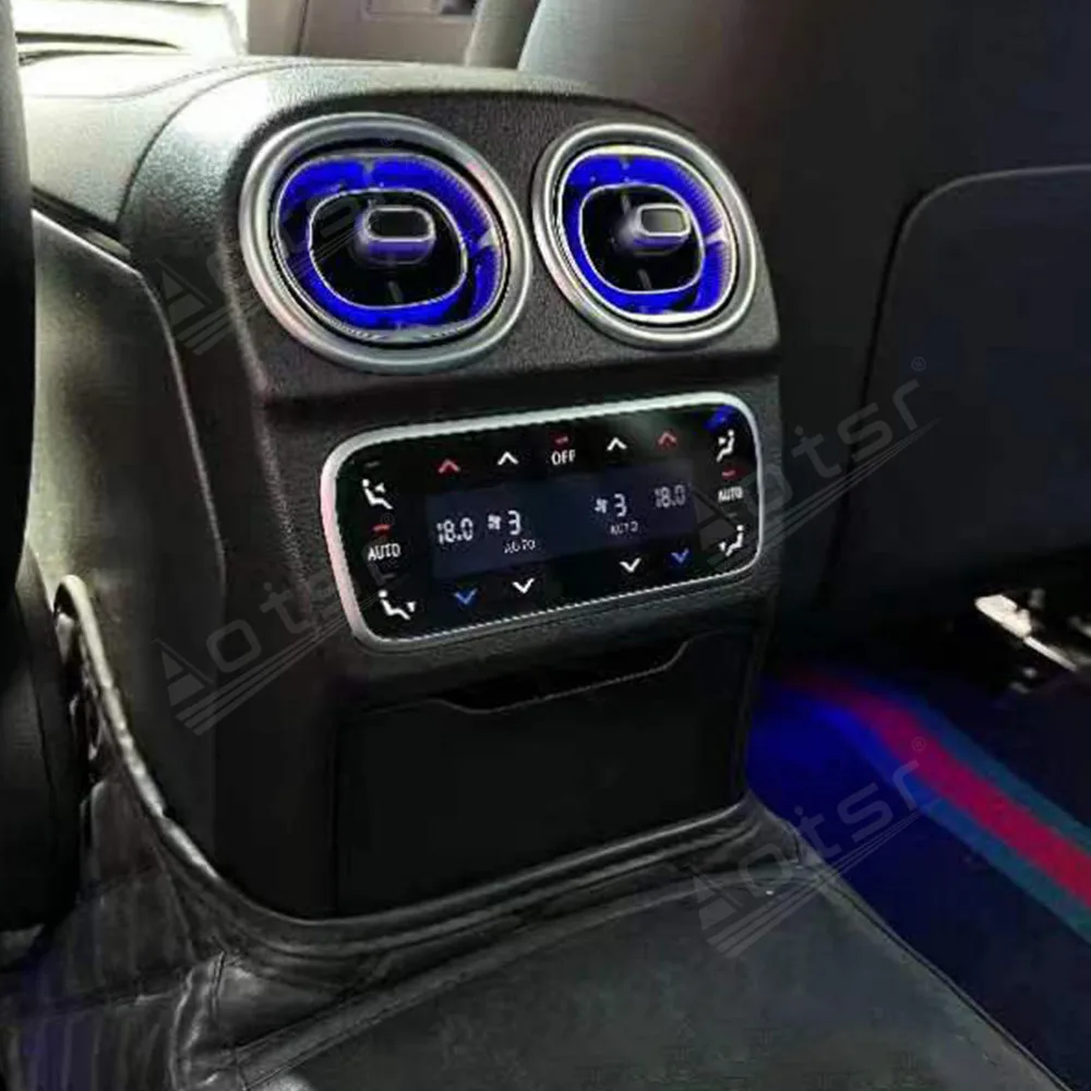 

For Mercedes Benz GLE GLC C Class S Class W206 C260L Rear Seat Air Conditioning Climate Board LCD Touch climate Control Screen