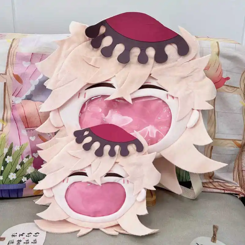 

Аниме Douma Kawaii Big Mouth itabag Лолита женский прозрачный рюкзак косплей забавная сумка через плечо школьная сумка Kawaii подарок