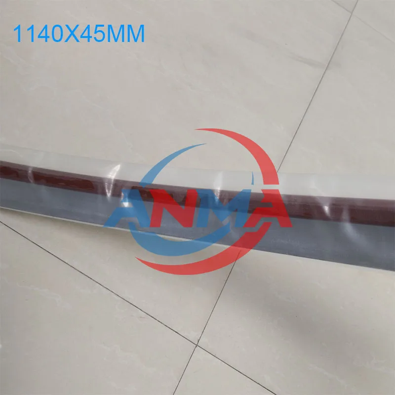 

3Pieces Polyurethane Material Wash up Blade 1140X45X0.5mm Without hole For KBA 105 KBA36 Printing Machinery Parts