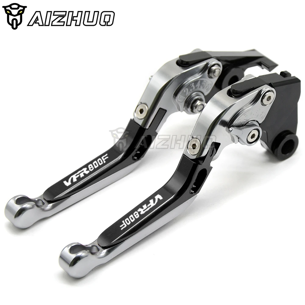 

FOR HONDA VFR800F VFR 800 F VFR800 F 2002-2017 2016 2015 2014 Brakes Clutch Lever Handle CNC Aluminum Motorcycle Accessories