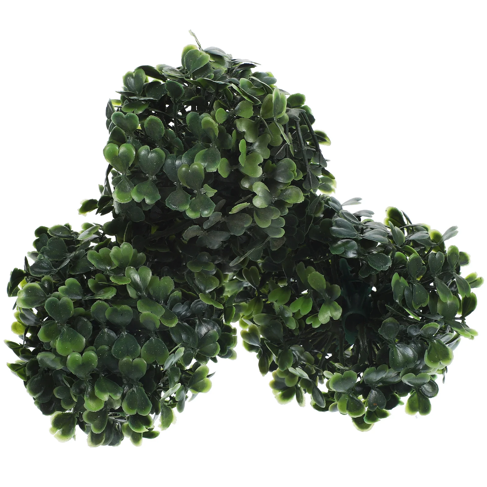 

4 pcs Artificial Grass Ball Decor Lifelike Faux Plant Topiary For Ceiling Hanging Indoor Outdoor Greenery Simulation Pendant