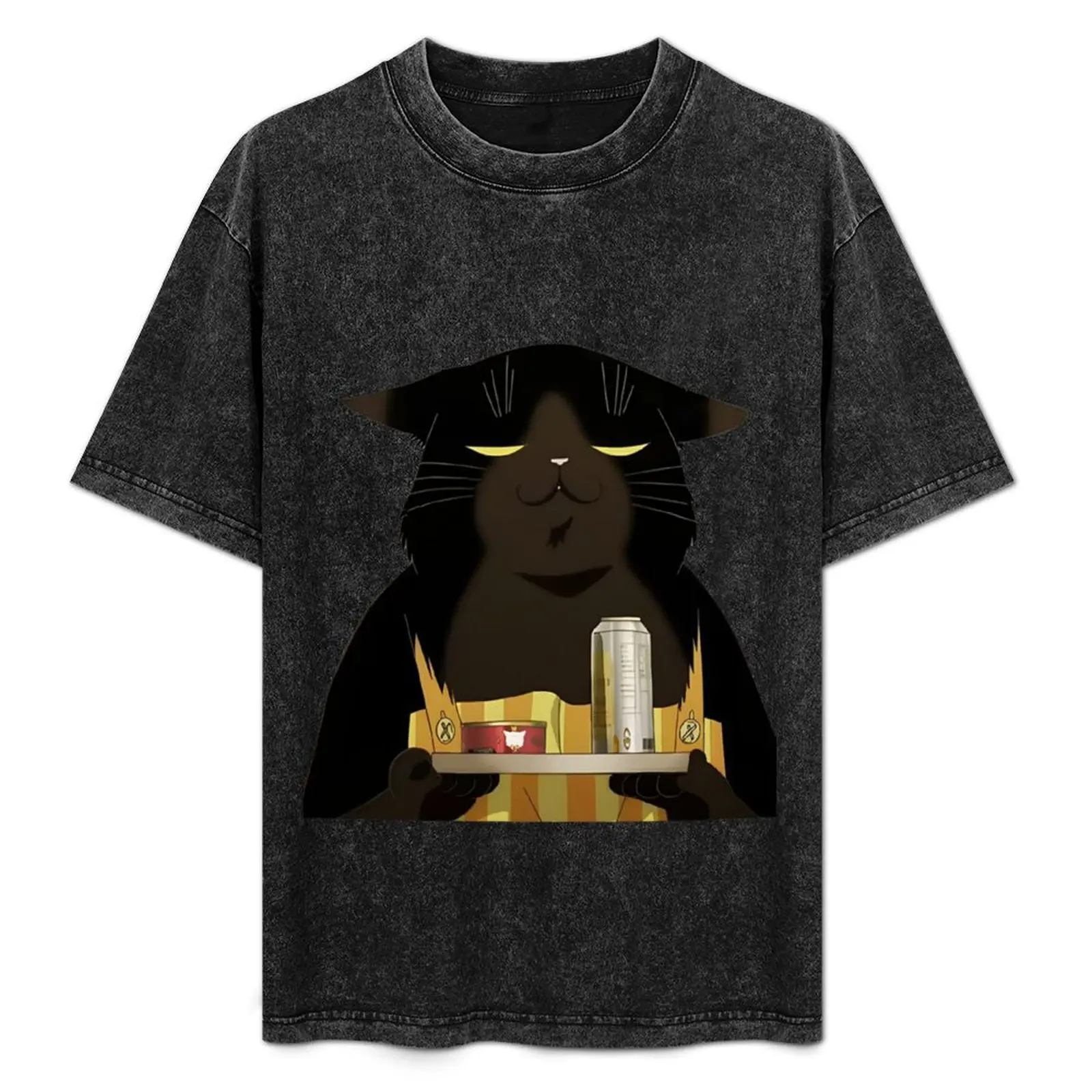 

The Masterful Cat Is Depressed Again Today T-Shirt Holiday Party T-Shirt for Men