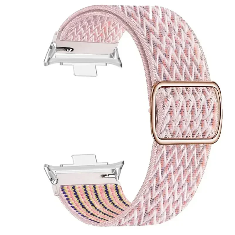Elastisches Nylon-Armband für Huawei Watch Fit 4/5/5 Pro Ersatz Damen Herren Sport Solo Geflochtenes Uhrenarmband Loop Watch Fit 3 Armband – Detail 15