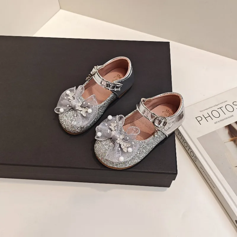 حذاء فردي بسيط وبسيط من الأسفل للفتيات لربيع وخريف موضة جديدة أحذية الأميرة الشعبية متعددة الاستخدامات للأطفال #3
