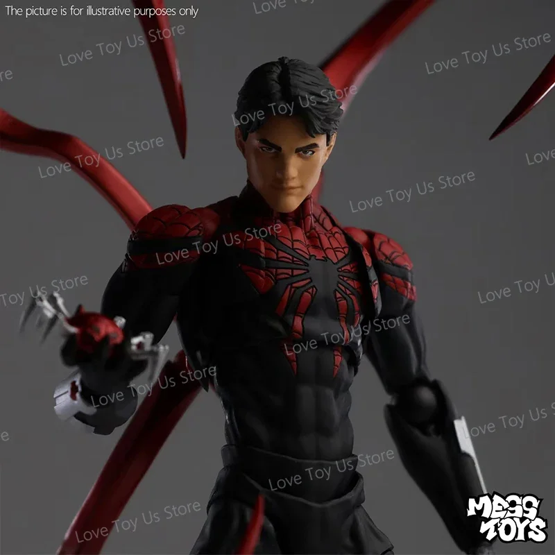 New Hot Mess Toys Superior Spider Man Doctor Octopus Peter Parker Messtoys Spiderman Neighbor Anime Action Figure Gifts Toys