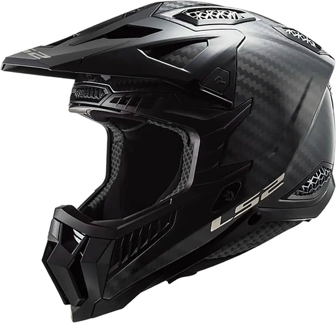 

Helmets X-Force Carbon MX Off Road Helmet (Matte Carbon - X-Large)
