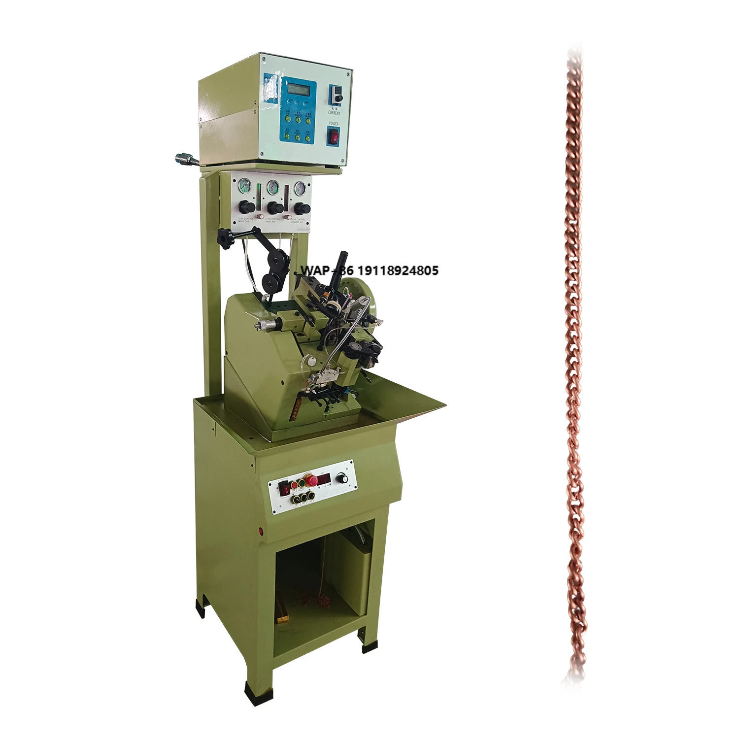 New Automatic Gold Chain Weaving Machine with PLC and Motor GT-CM-1.5