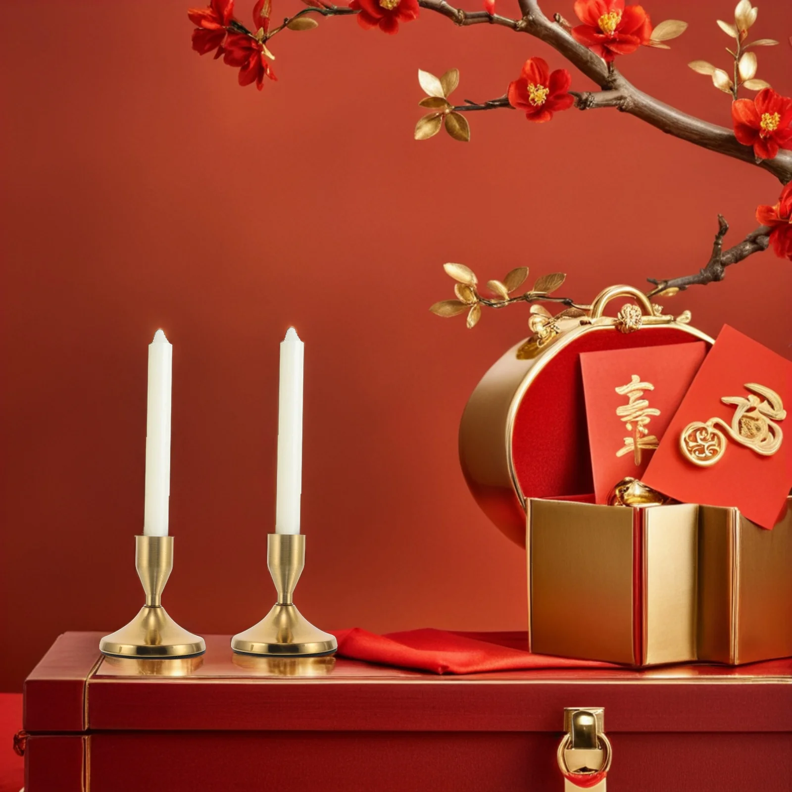 2 قطعة حامل الشمعدان القصير خمر المعادن تفتق حامل لسطح المكتب الجدول حفل زفاف ديكور حامل شمعدان قصير