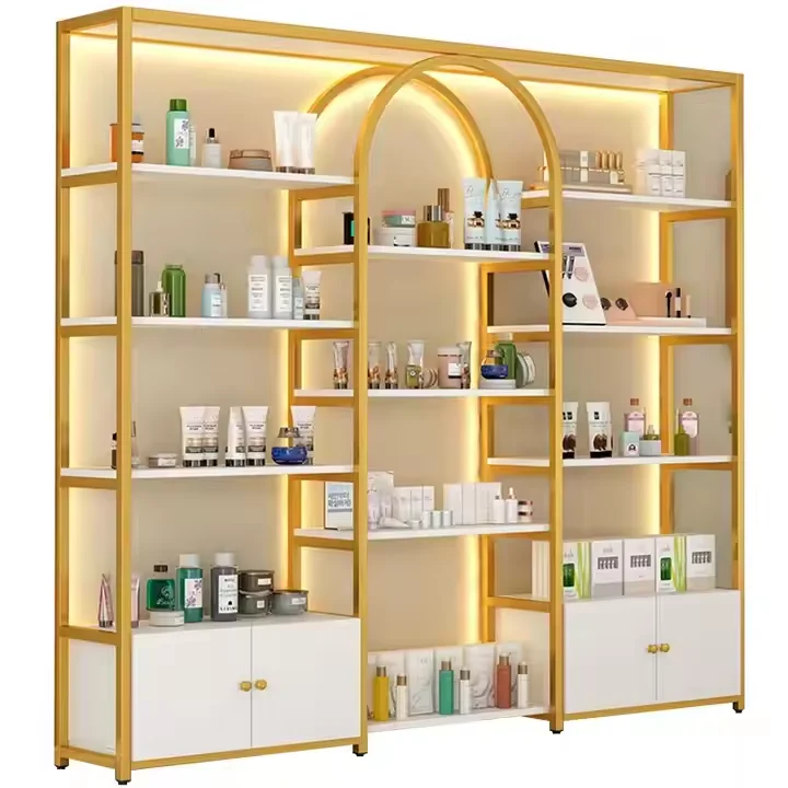 Hot Sales Beauty Salon Massage Parlour Retail Shop Display Racks Storage Rack