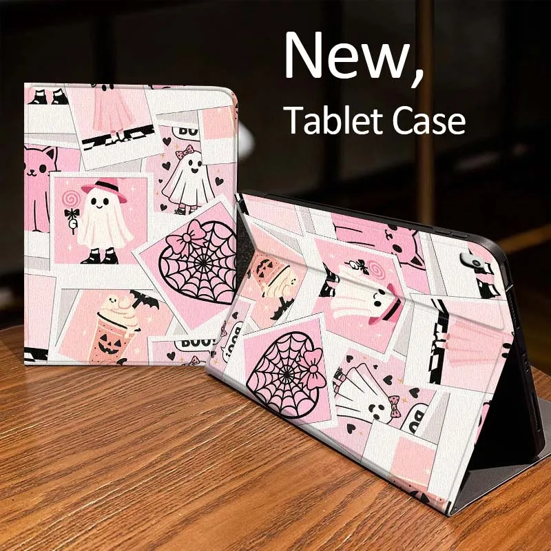 

Halloween Element Pattern For iPad Pro 10th 11th 5th 6th 7 8 9 2 gen 11 13 M4 M5 10.2 9.7 12.9 10.5 10.9 Inch Tablet Case