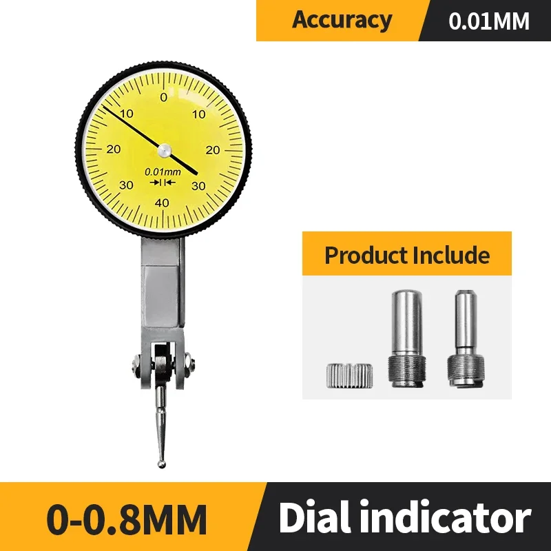 Hour Type Indicator Comparator Watch Dial Indicator Magnetic Stand Base Magnetic Holder Micrometer