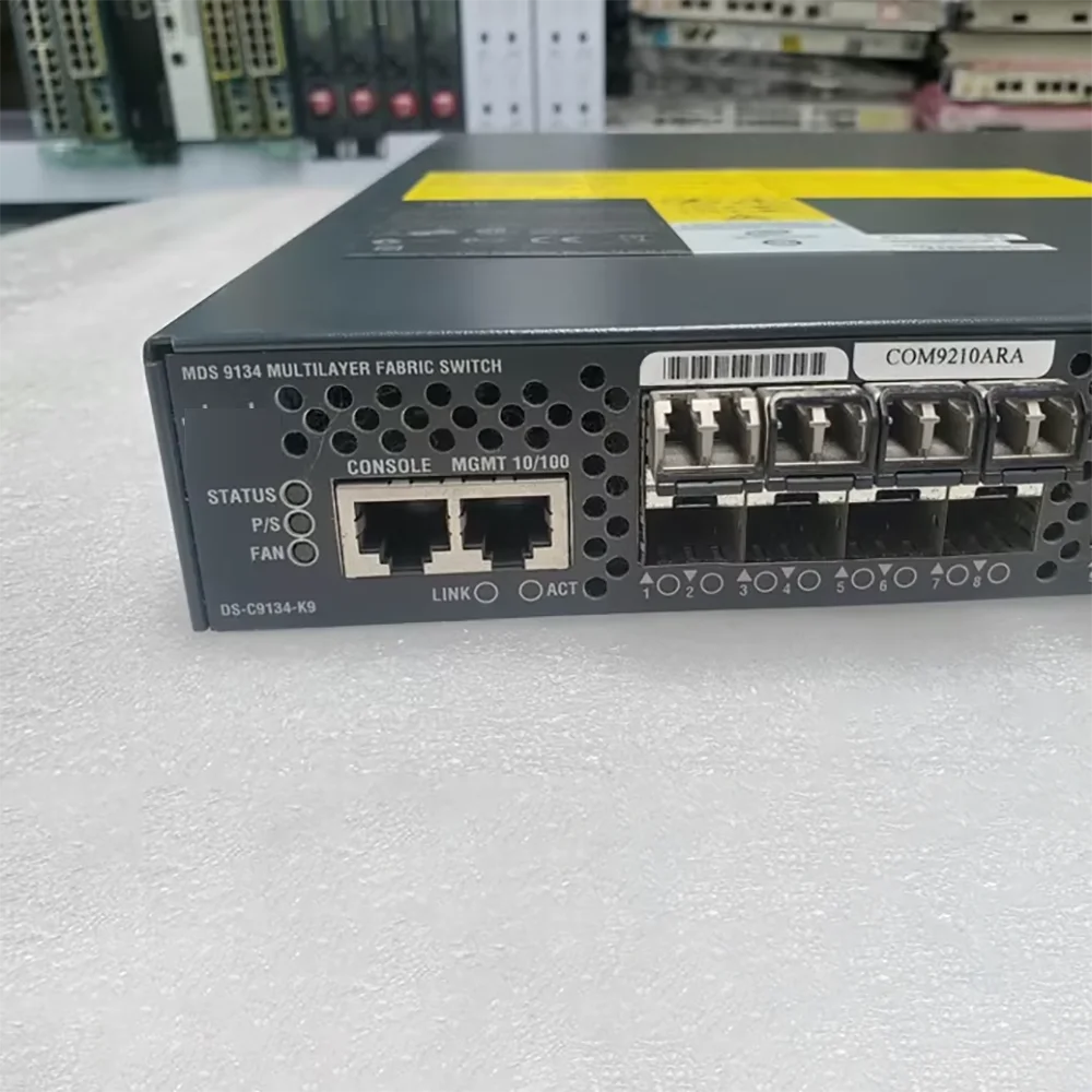 DS-C9134-K9 32 Port Fiber Storage Switch 2-Port 10G Dual Dand Module 100% Tested Fast Ship Perfect Work