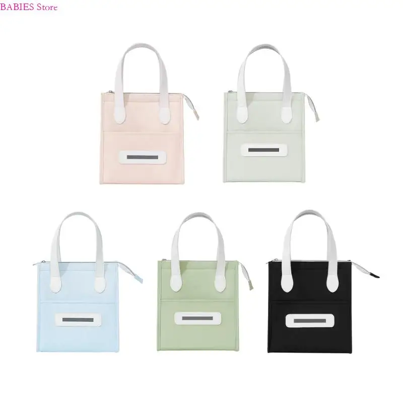 

C9GB Lunch Box Insulated Lunch Bag Lovely Handheld Coolers Bag Easy to Carry Leakproof Lunch Case for Travel