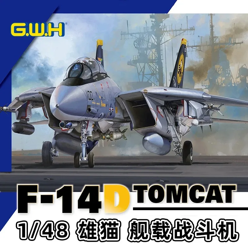 

Набор масштабной модели самолета Great Wall Hobby L4834 1/48 F-14D Tomcat