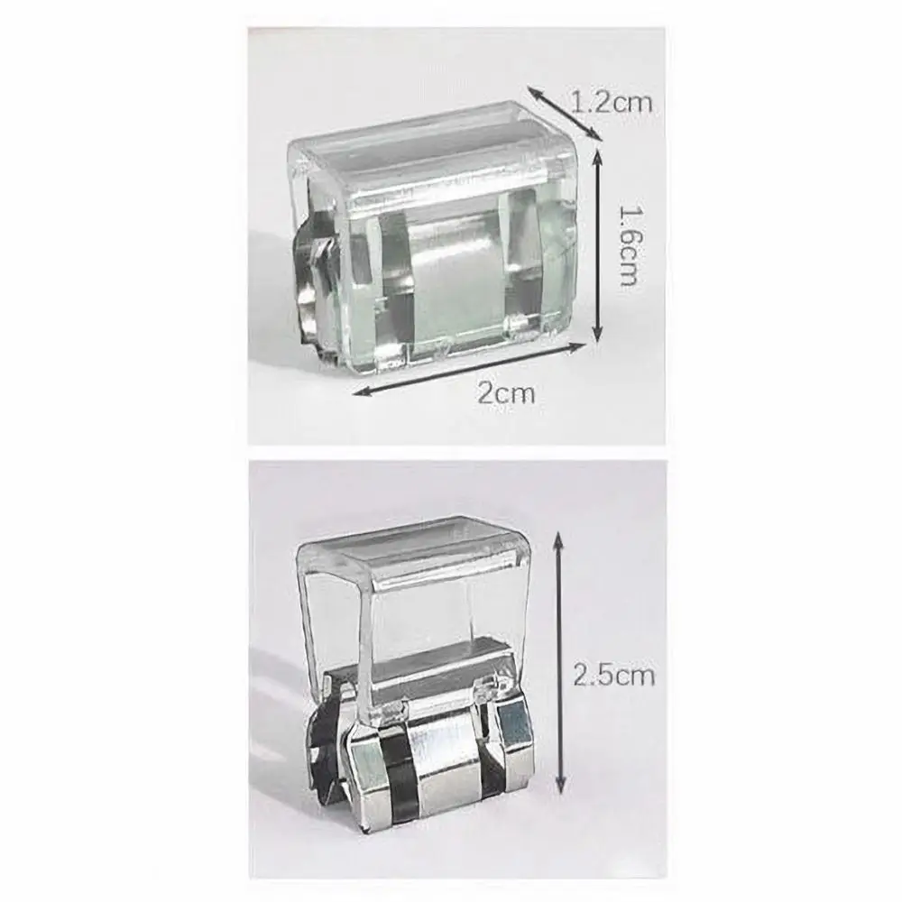 New Plastic Window Lock Aluminum Alloy Fixed Limiter Furniture Lock Buckle Transparent Buckle Window Fixed Limiter Window image 6